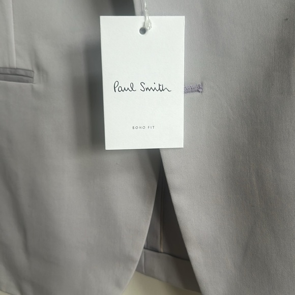 Paul Smith Soho Fit Lilac Cotton Notch Lapel Sport Coat - Size 42R (NWT) - Picture 4 of 7